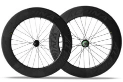 Alpina A8D 80mm Carbon Disc Brake Road Wheelset (Black) -GearHub Sales Shop Alpina A8D 80mm Graphite