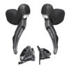 Shimano GRX ST-RX810 ShiftLevers/BR-RX810 Flat Mount Calipers-1x11