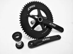Alpina Track Crankset & Bottom Bracket -GearHub Sales Shop New Alpina Crankset 4
